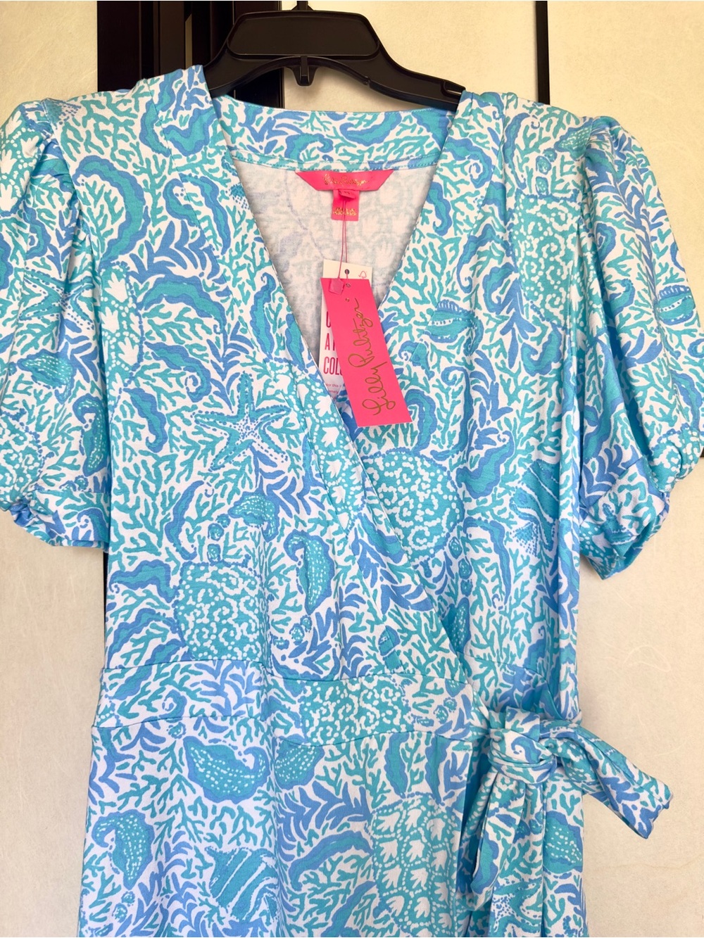 NWT Lilly Pulitzer Sailynn Short Sleeve Romper Resort White Goombay Groves Sz M - Picture 5 of 7